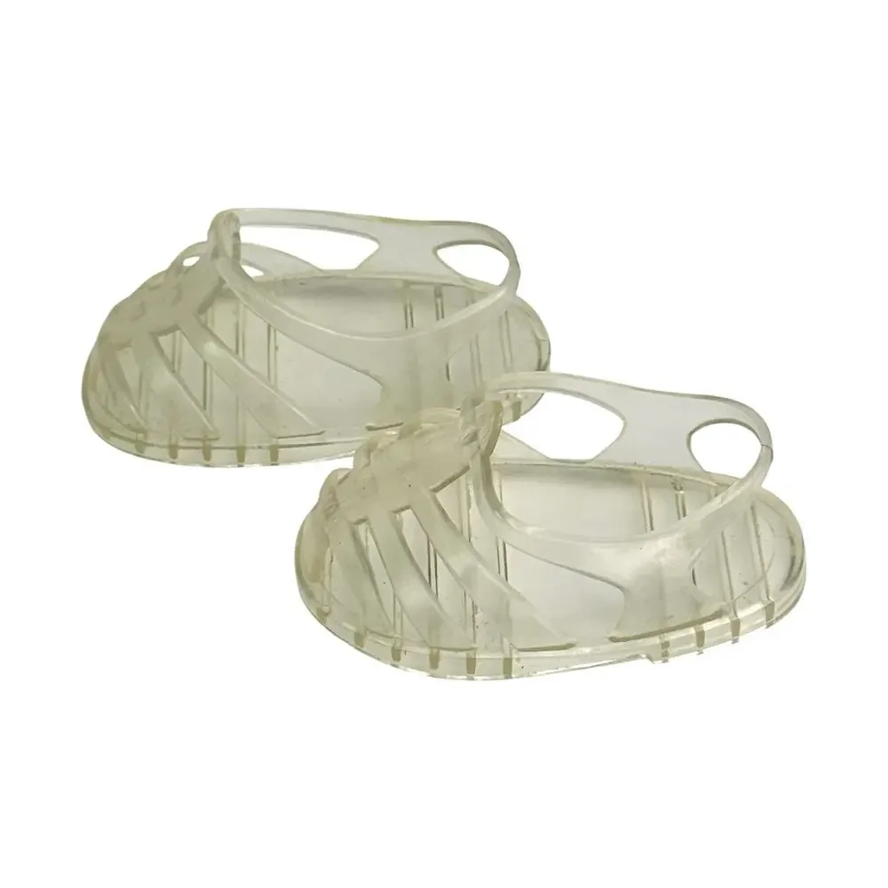 American Girl Jellie Shoes Clear Jellies A Culotte Dress Accessory Doll Sandals